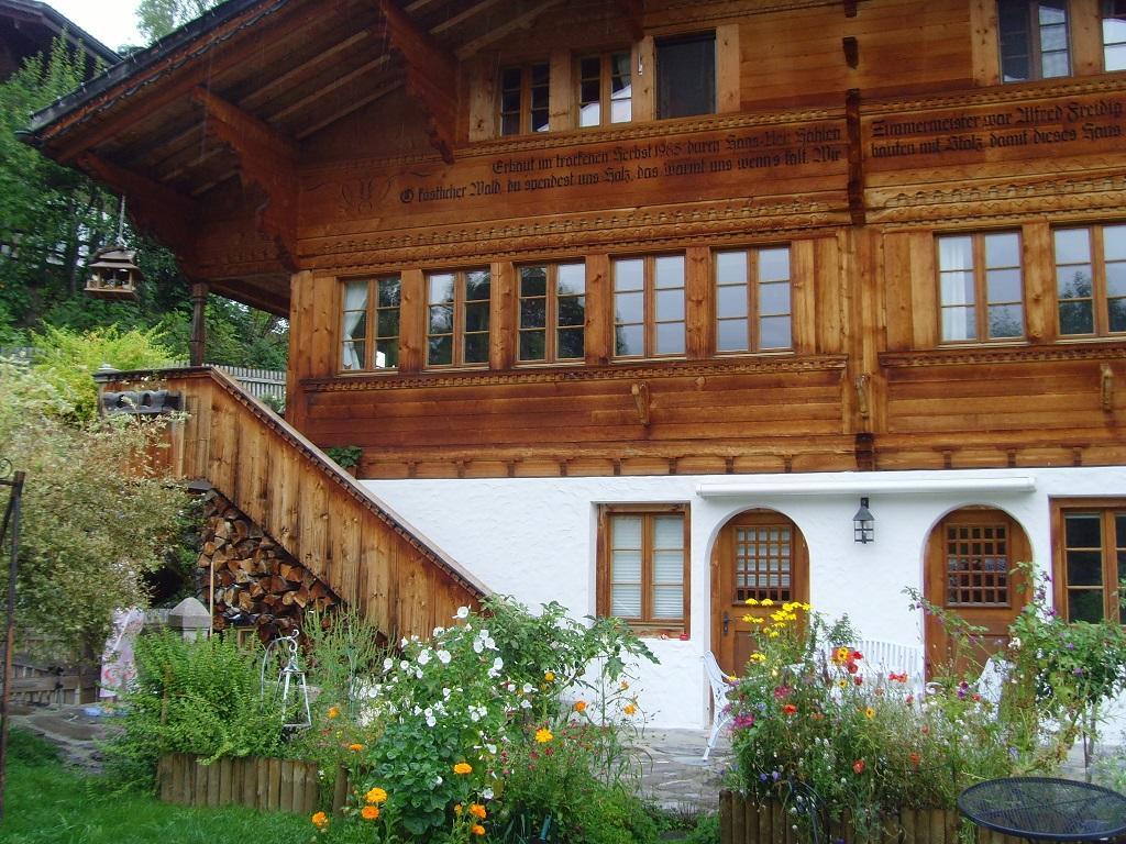 Bergluft Bed & Breakfast Ленк Екстериор снимка